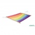 JOBEK - Hamac  barres Aruba rainbow 350x140