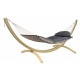 AMAZONAS - Pack FAT Hammock Taupe + Support Olymp