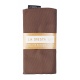 LA SIESTA - CARINO Housse de Coussin Chocolat