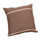 LA SIESTA - CARINO Housse de Coussin Chocolat